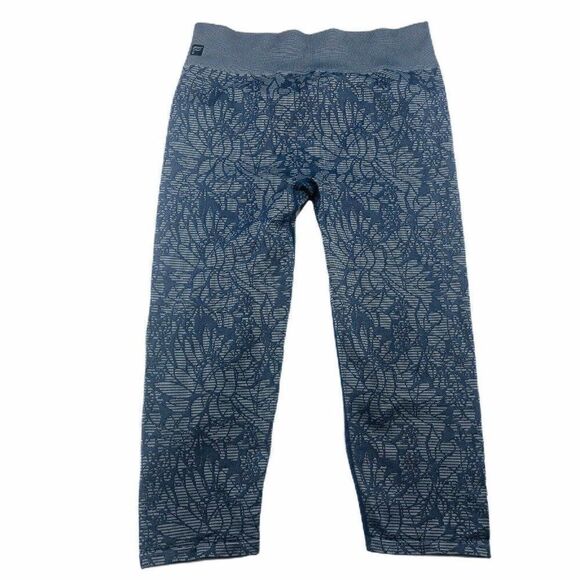 Fabletics Sebastian Seamless Capri Legging Gray - Picture 3 of 10